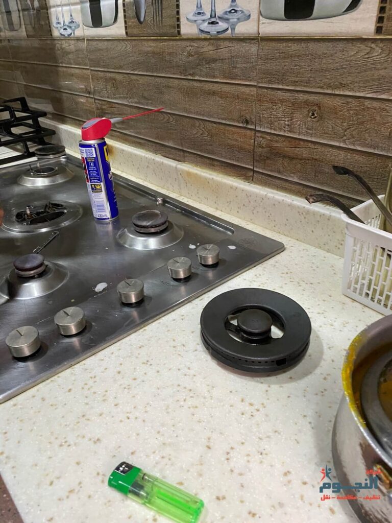 تنظيف افران